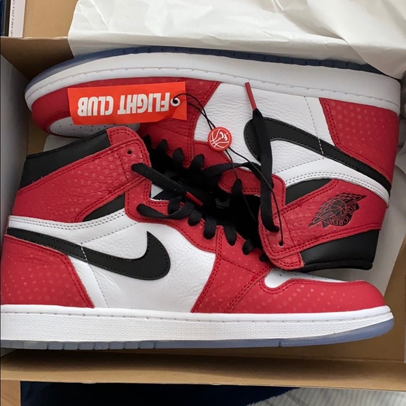 jordan 1 spiderman flight club